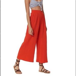 Mara Hoffman Red Poppy Beach Pants